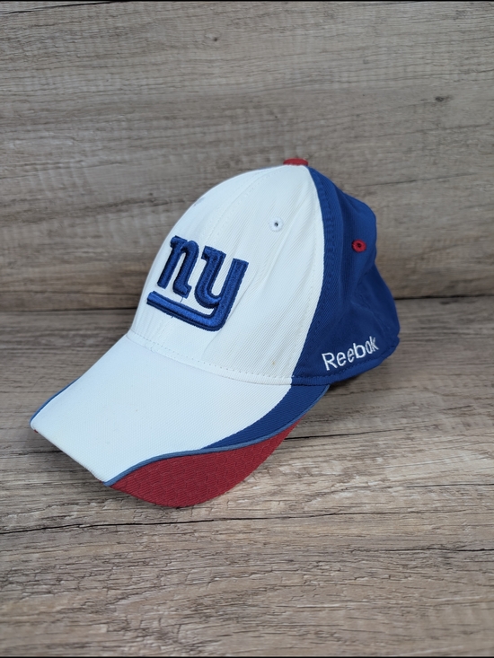 Reebok Other - New York Giants Hat Cap Fitted S/M Red White Blue Reebok On Field NFL Football